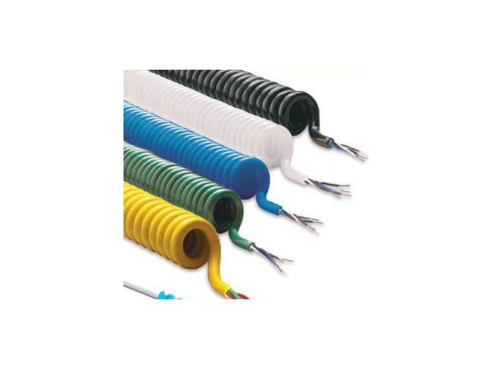 Coiled (retractile) cables