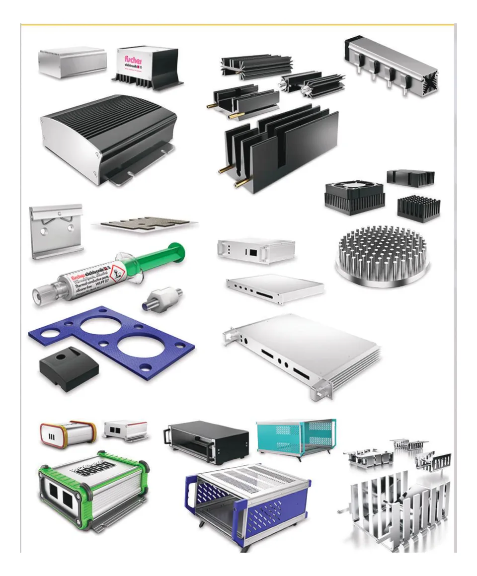 Enclosures & heat sinks