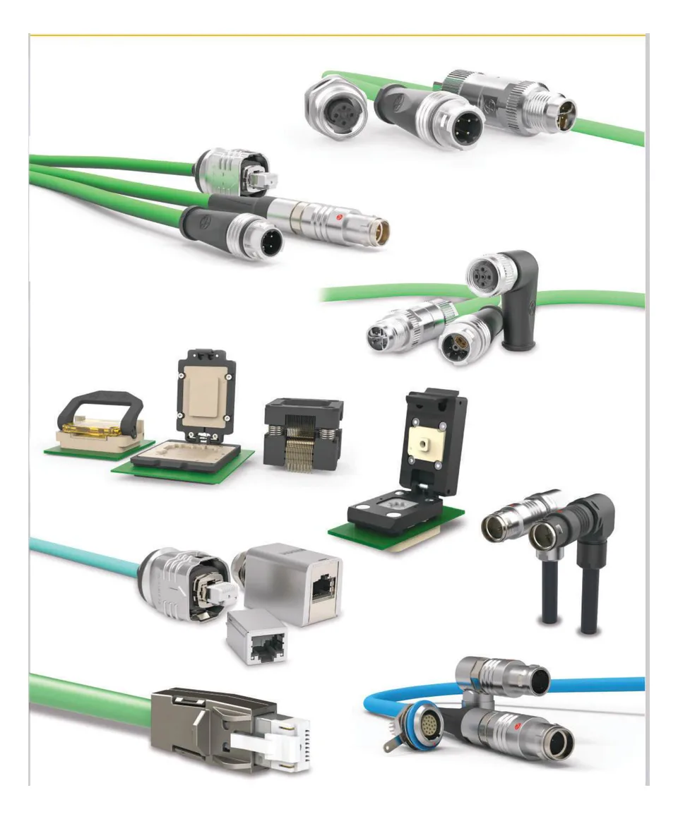 Industrial connectors & test sockets