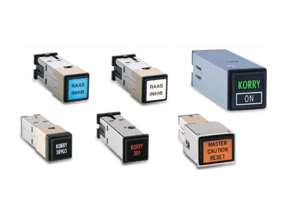 Illuminated pushbutton switches